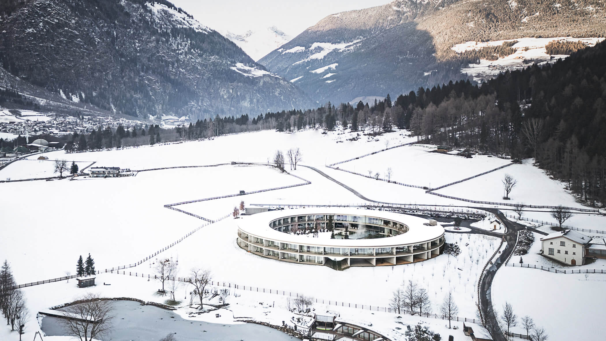 Panorama im Winter - OLM